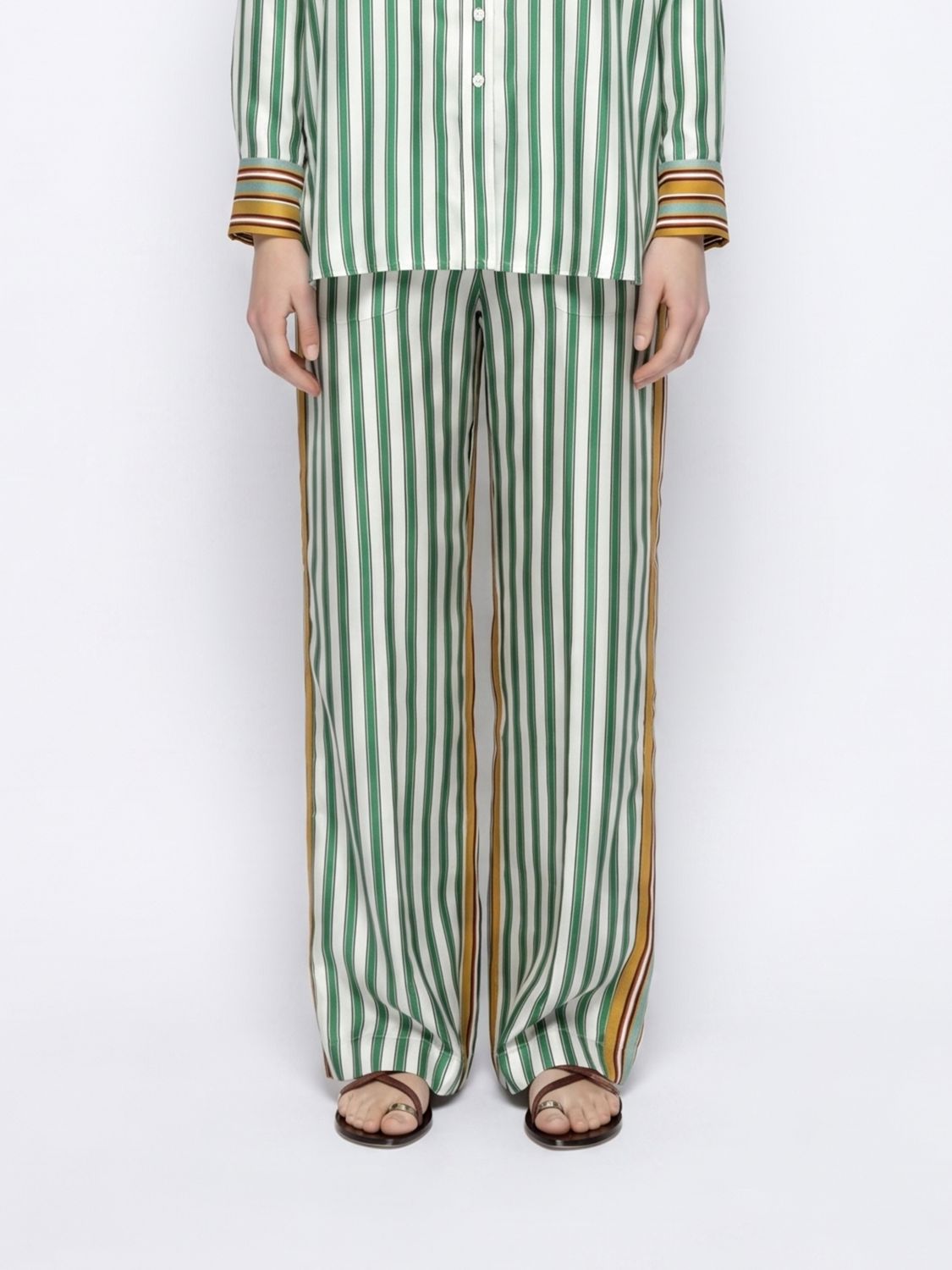 PAULA Pants Woman color Multicolor