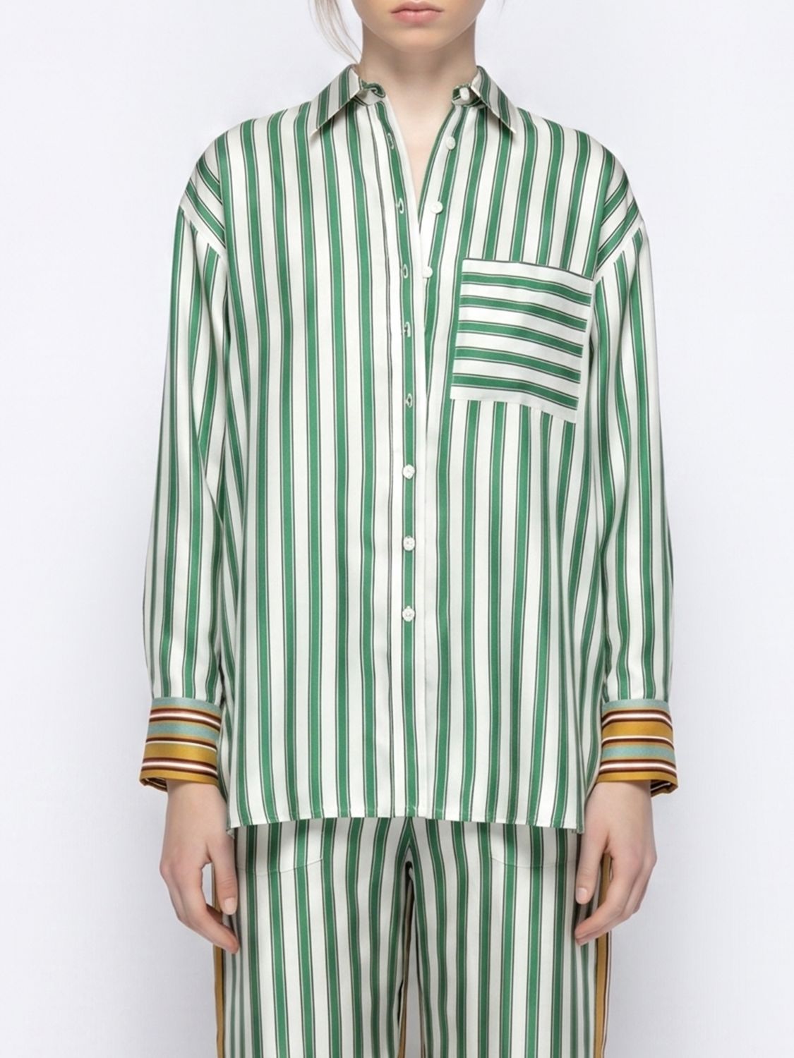 PAULA Shirt Woman color Green