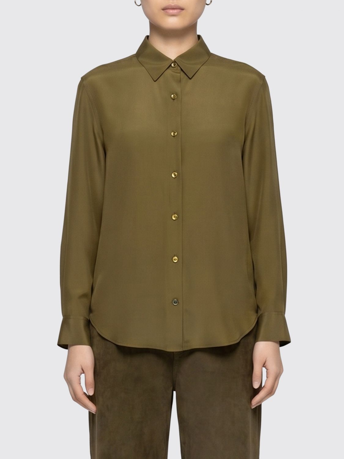 PAULA Shirt Woman color Green