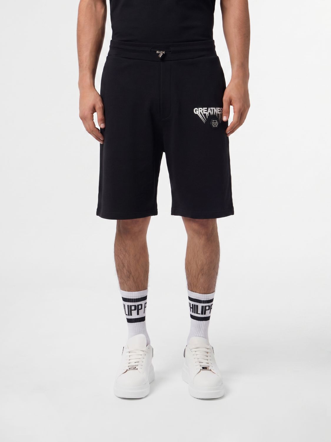 PHILIPP PLEIN Shorts Men color Black
