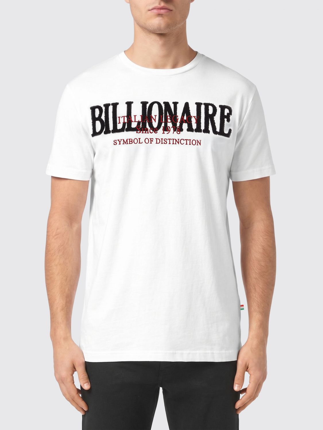 BILLIONAIRE Baumwoll-T-Shirt mit Logo