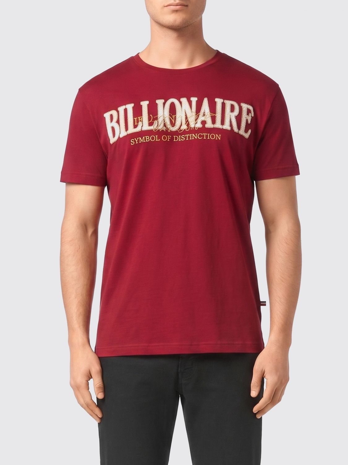 BILLIONAIRE Baumwoll-T-Shirt mit Logo