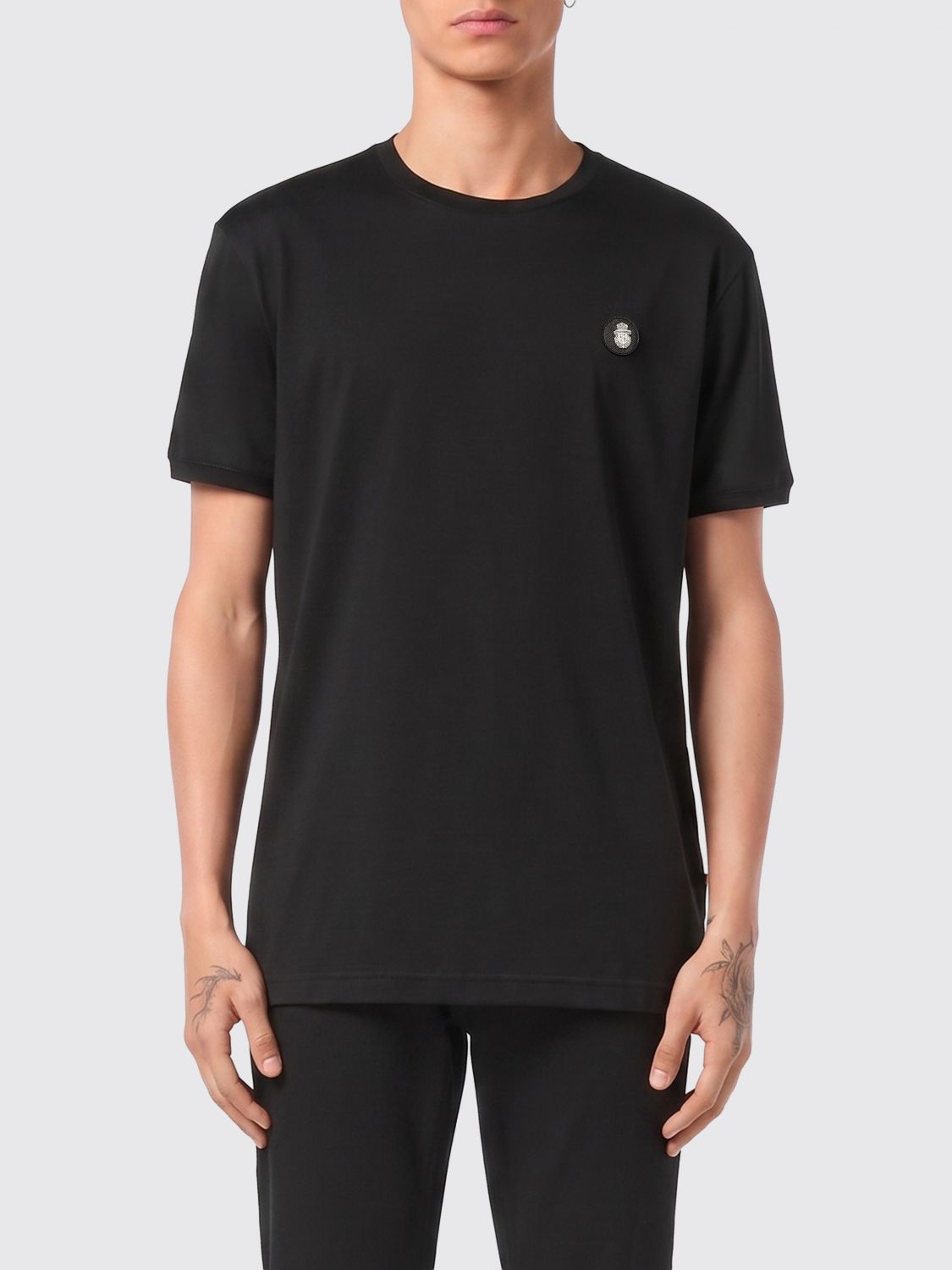 BILLIONAIRE Baumwoll-T-Shirt mit Logo