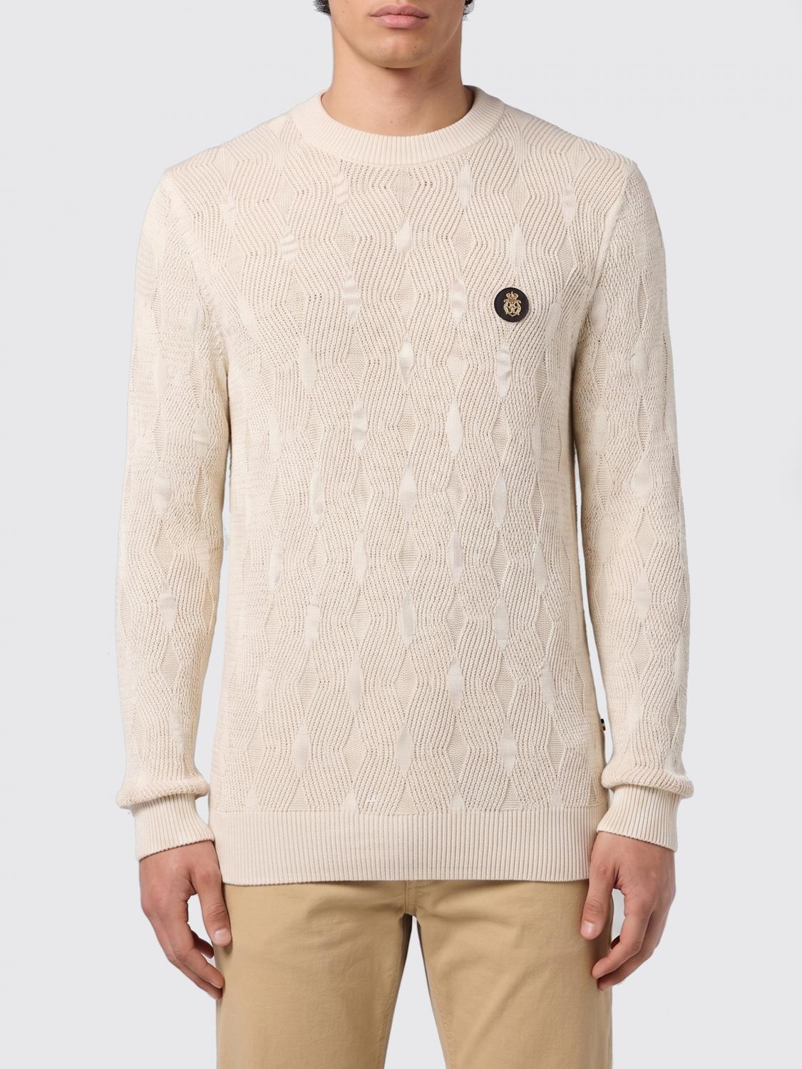 Billionaire Silk and Cotton Crewneck Sweater · L
