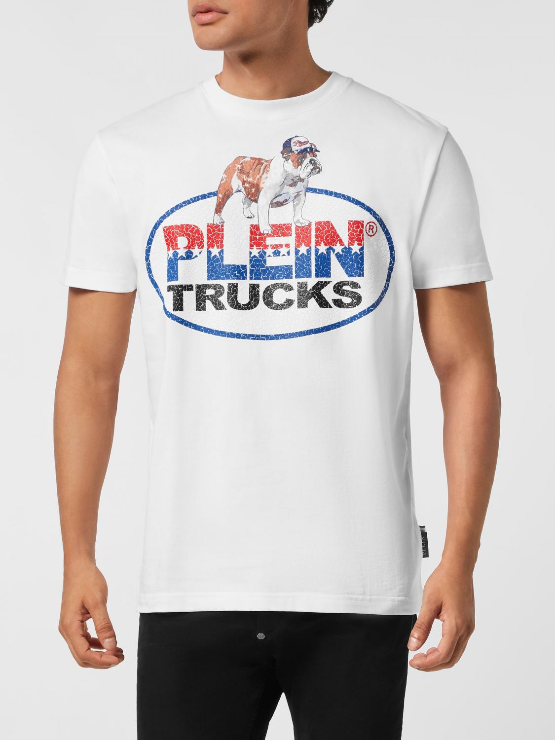 PHILIPP PLEIN T-shirt in cotone stampata