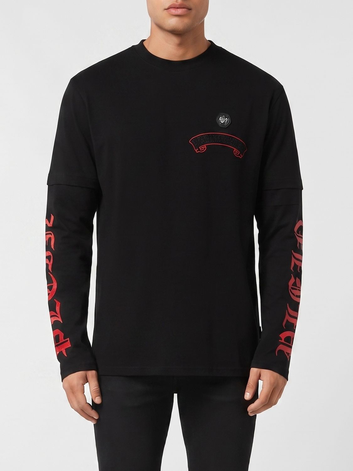 PHILIPP PLEIN T-shirt in cotone con logo
