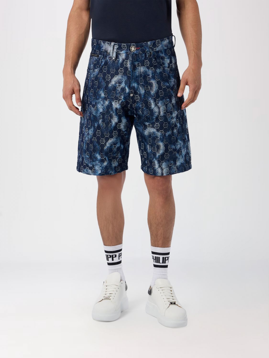 PHILIPP PLEIN Jeans Men color Blue