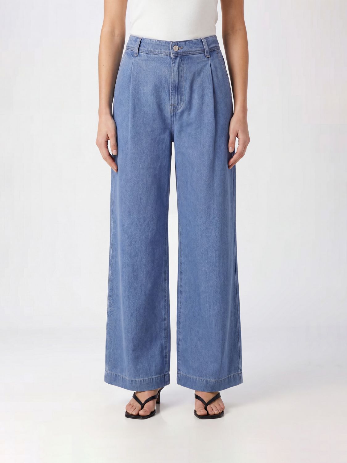 7 FOR ALL MANKIND Jeans Donna colore Blue