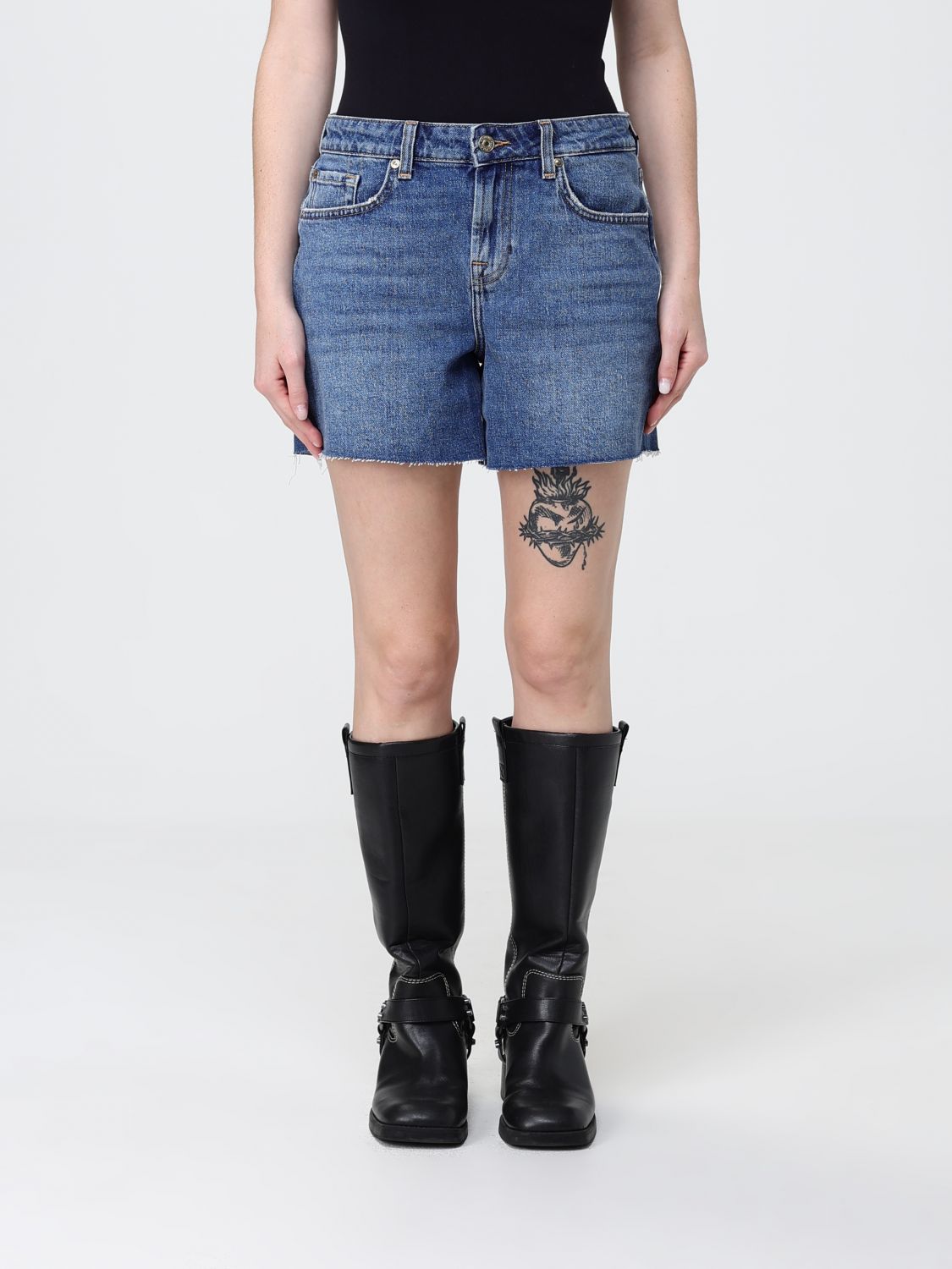 7 FOR ALL MANKIND Jeans Donna colore Blue