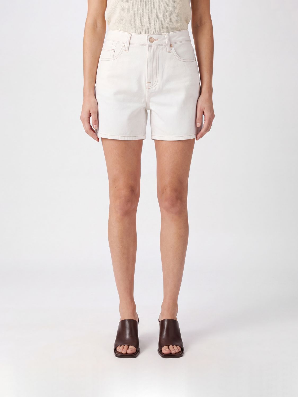 7 FOR ALL MANKIND Jeans Donna colore Bianco