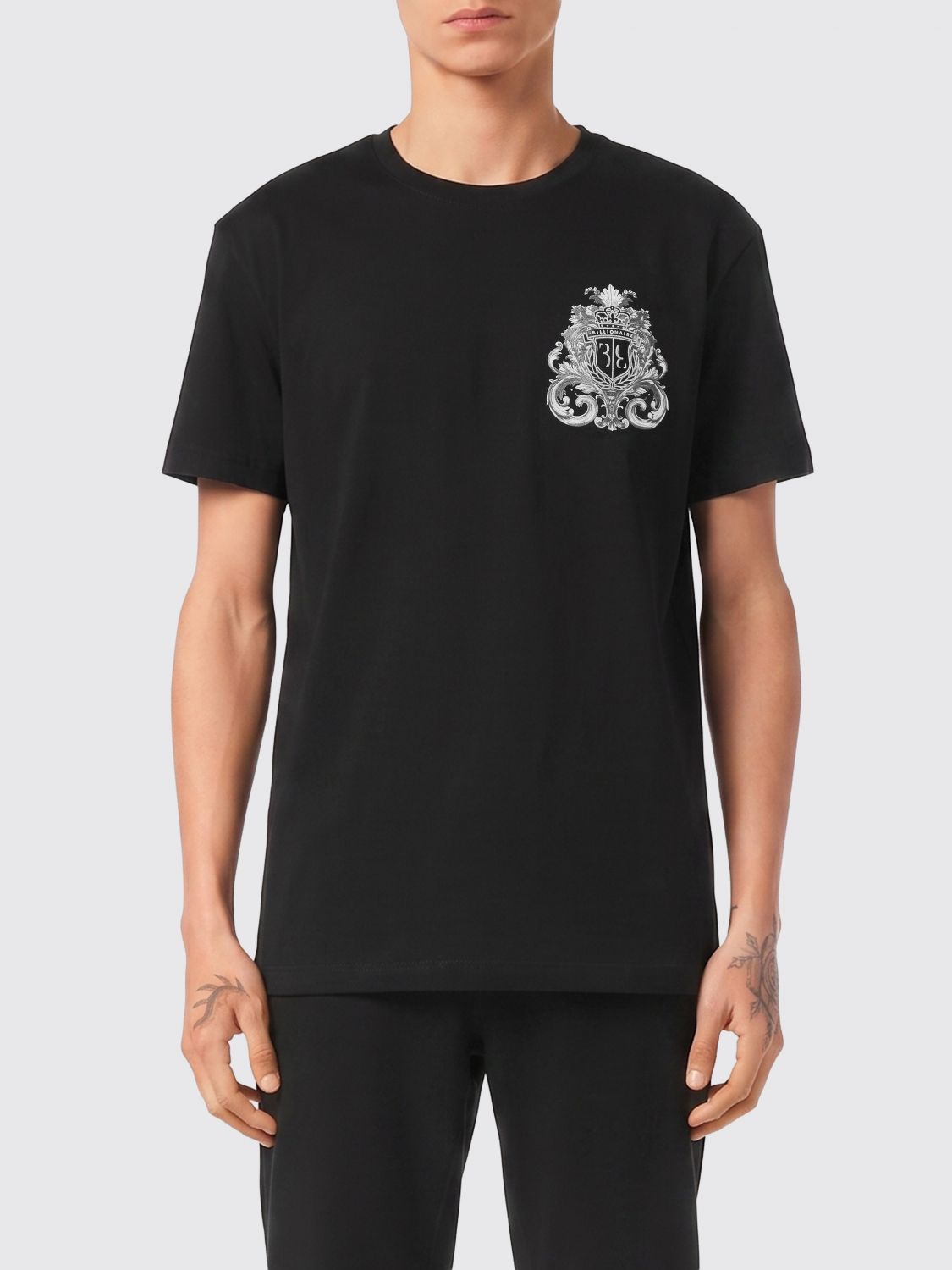 BILLIONAIRE T-Shirt aus Baumwolle mit Logo