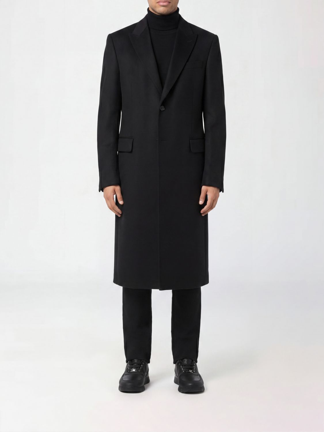 BILLIONAIRE Coat Men color Black