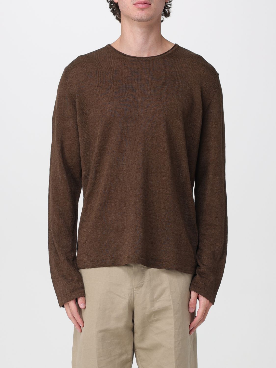 ROBERTO COLLINA Sweater Men color Fuchsia