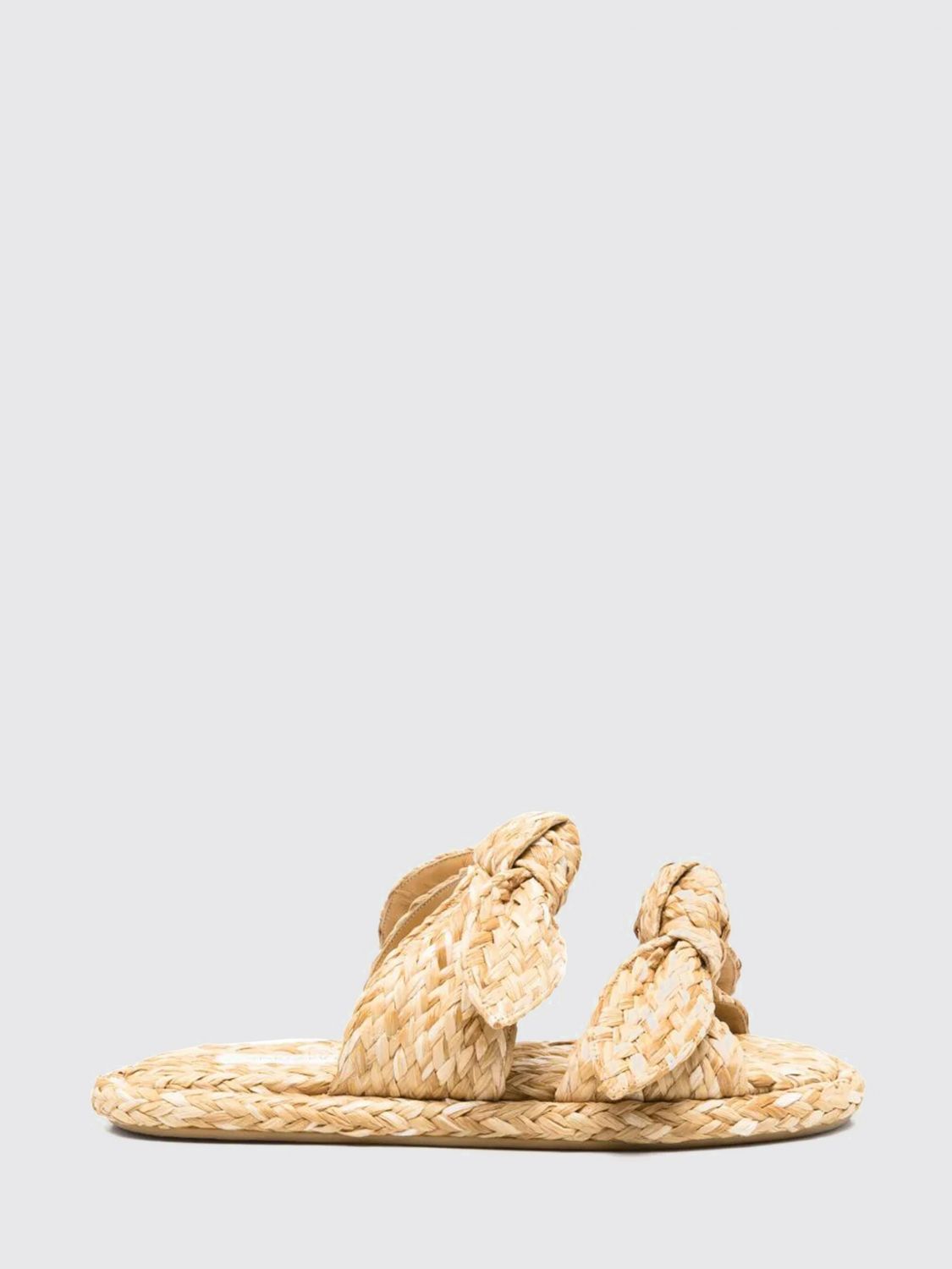 Zimmermann ZIMMERMANN Carousel Raffia Sandals with Knots　ZIMMERMANN カルーセル ラフィア サンダル ノット付き