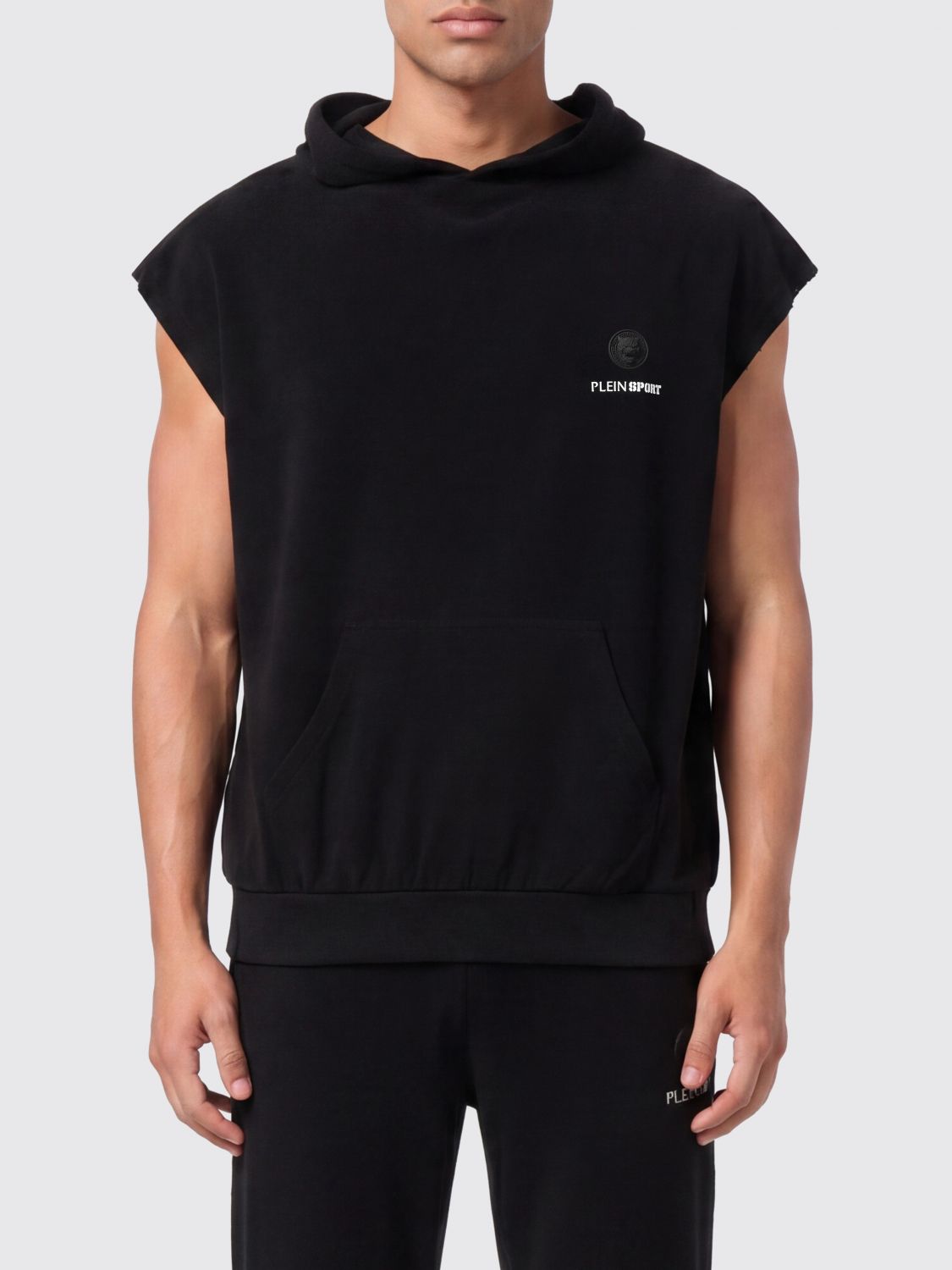 PLEIN SPORT Suit Vest Men color Black