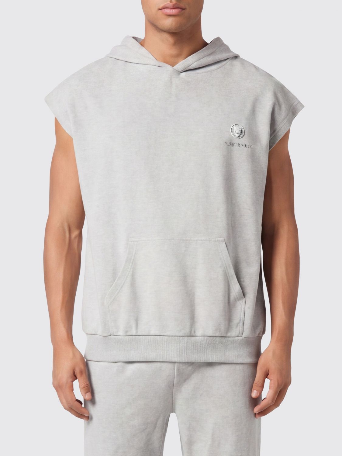 Plein Sport Kapuzenpullover aus Baumwolle mit Logo