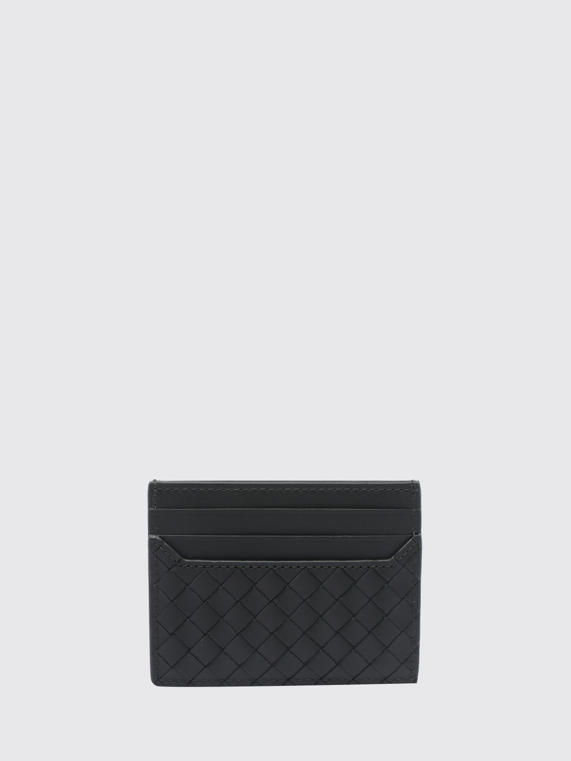 BOTTEGA VENETA BOTTEGA VENETA Woven Calf Leather Card Holder　BOTTEGA VENETA ウーブンカーフレザー カードホルダー