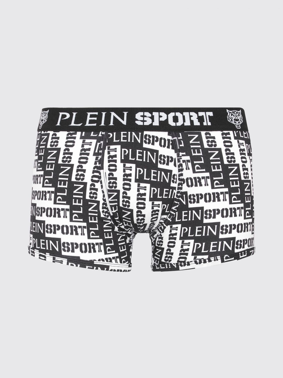 Plein Sport Boxershorts aus Stretch-Baumwollmischung mit Schriftzug-Print Philipp Plein