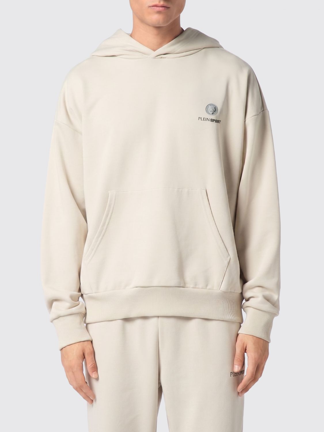 Plein Sport Kapuzen-Sweatshirt aus Baumwolle mit Logo