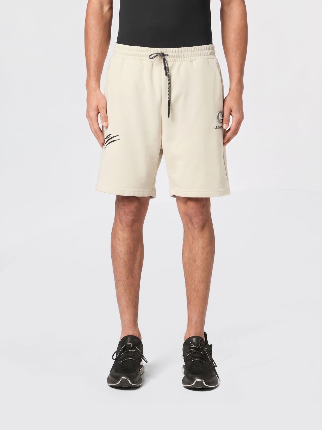 Plein Sport Jogging-Shorts aus technischem Stretch-Gewebe