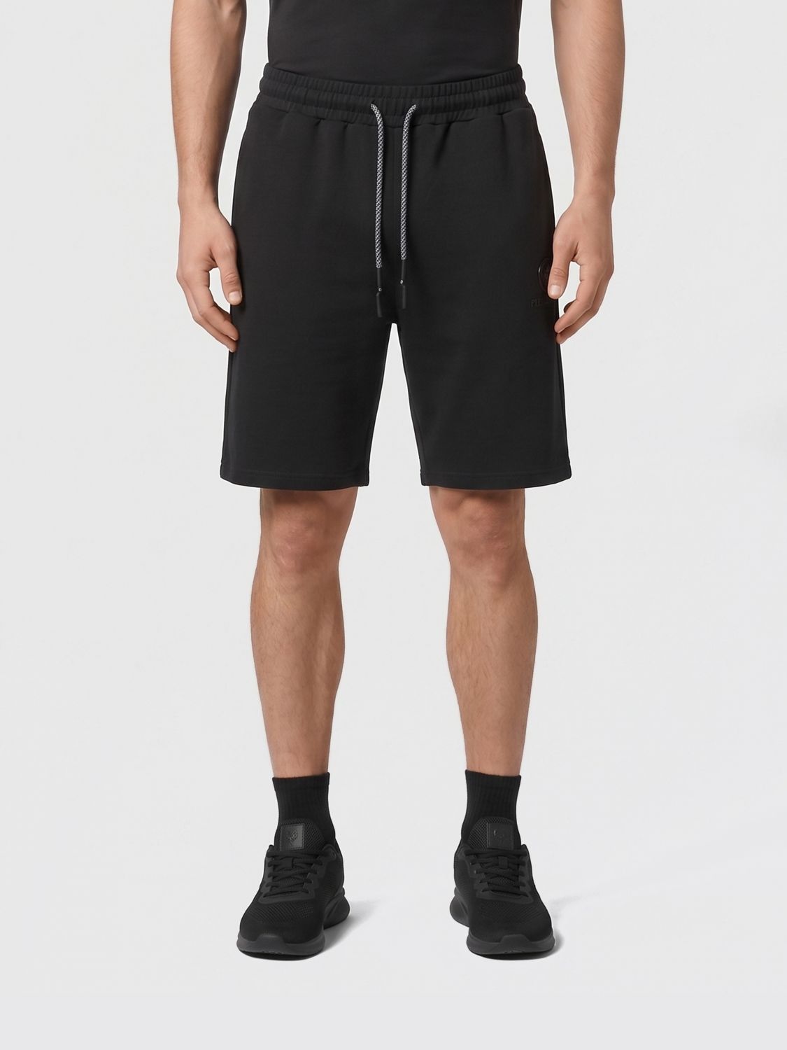 Plein Sport Jogging-Shorts aus technischem Stretch-Gewebe