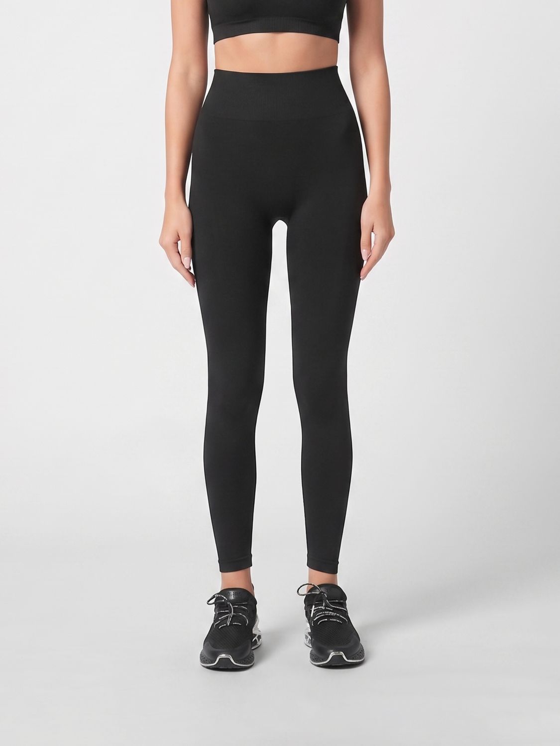 Plein Sport Leggings aus technischem Stretch-Gewebe