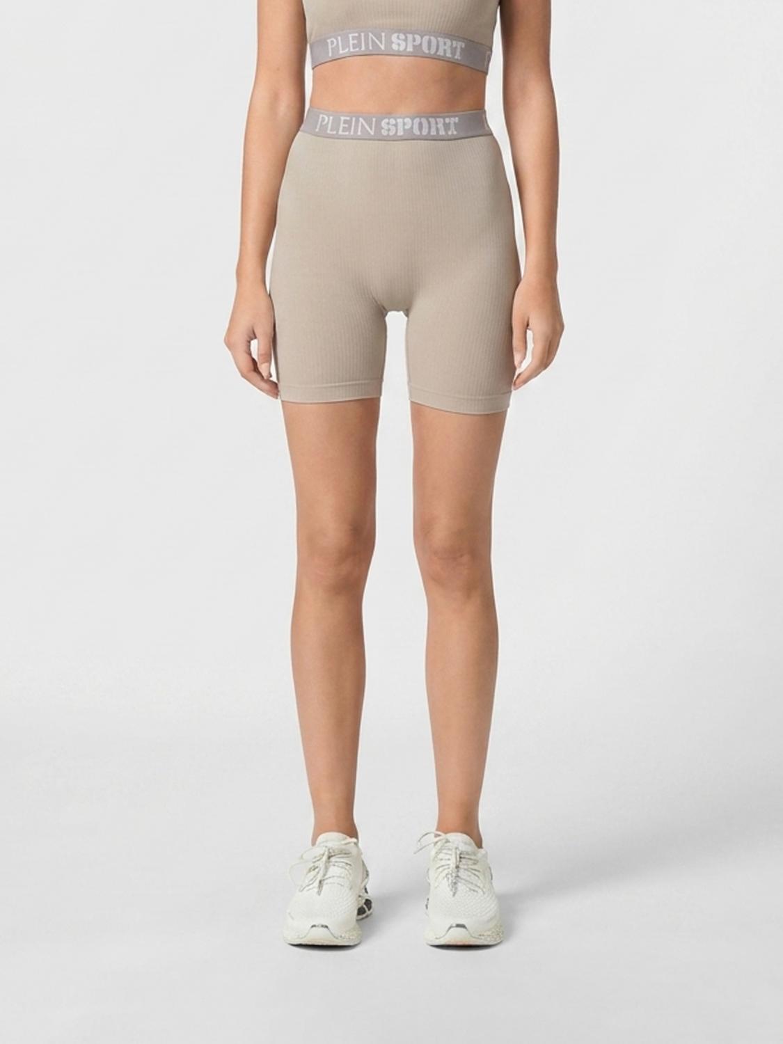 Plein Sport Shorts aus technischem Stretch-Gewebe