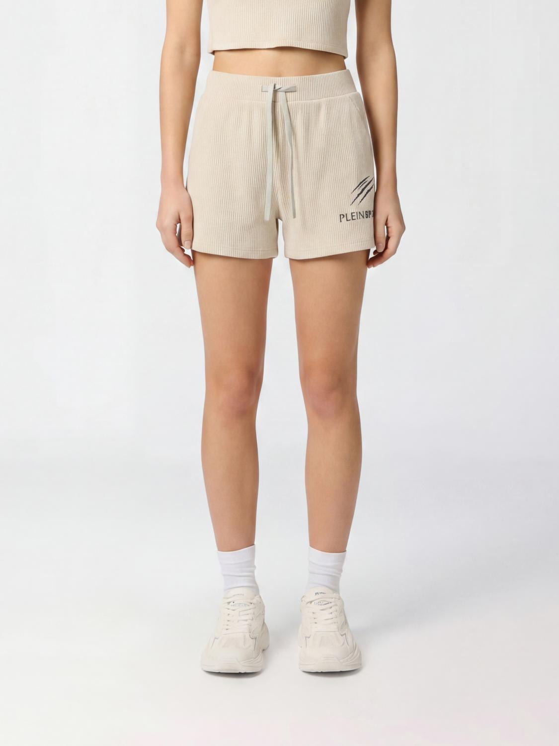 PLEIN SPORT Pantaloncini Donna colore Bianco
