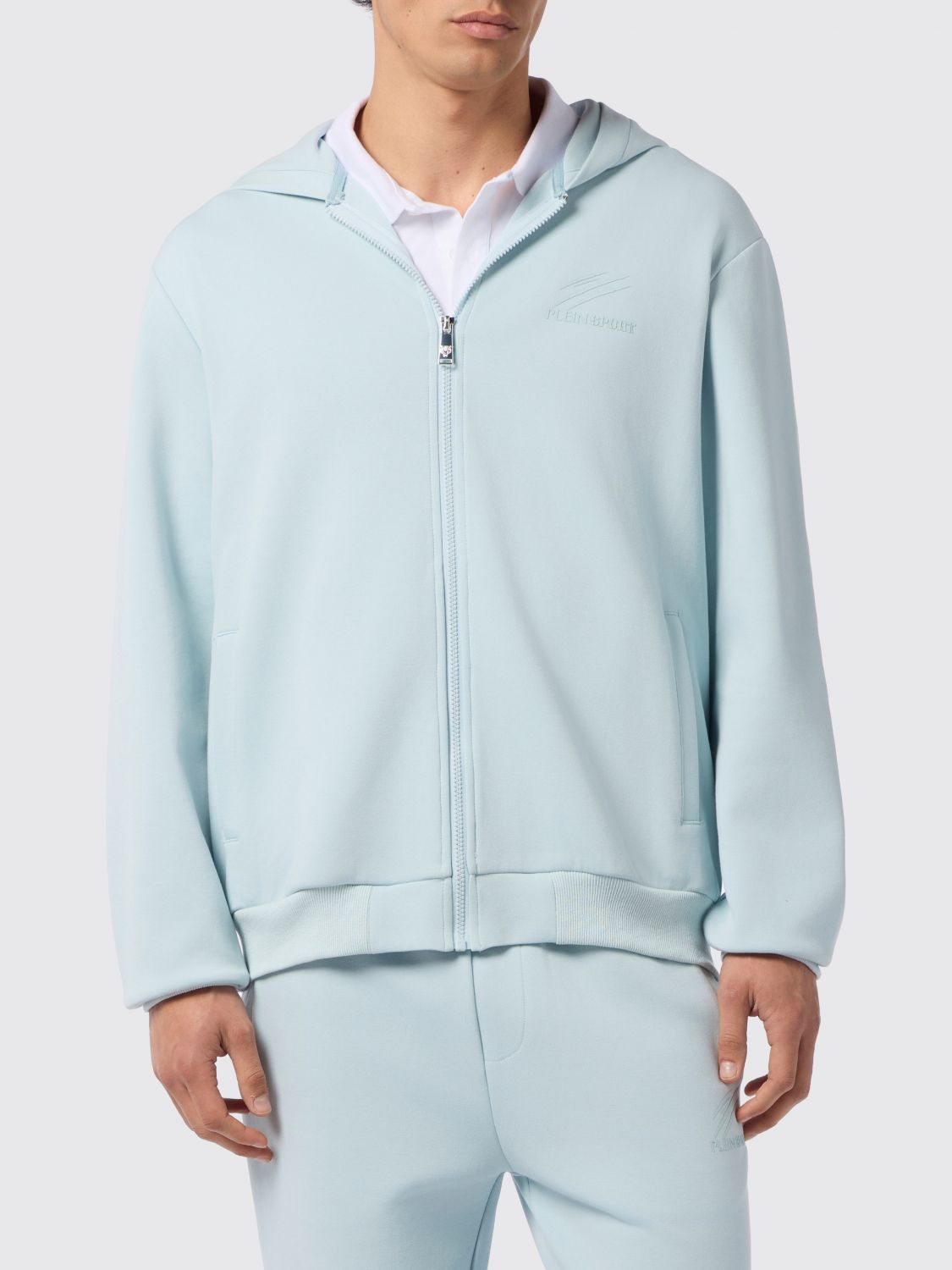 PLEIN SPORT Giacca Uomo colore Turchese