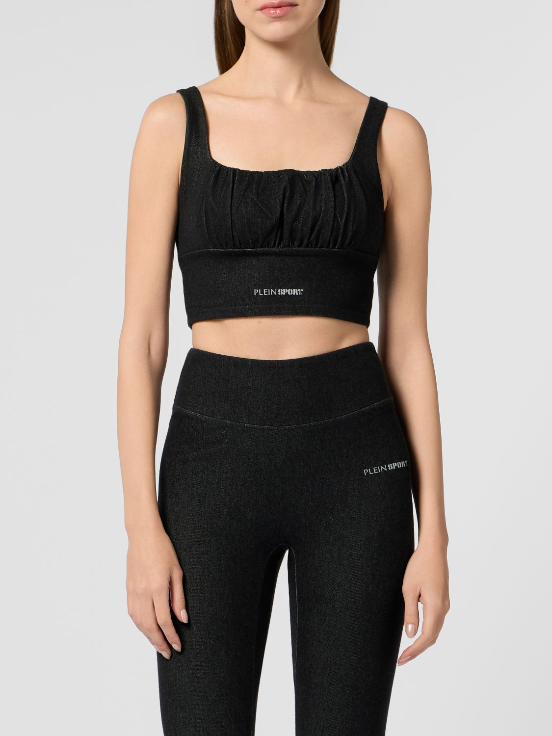 PLEIN SPORT Top Donna colore Nero