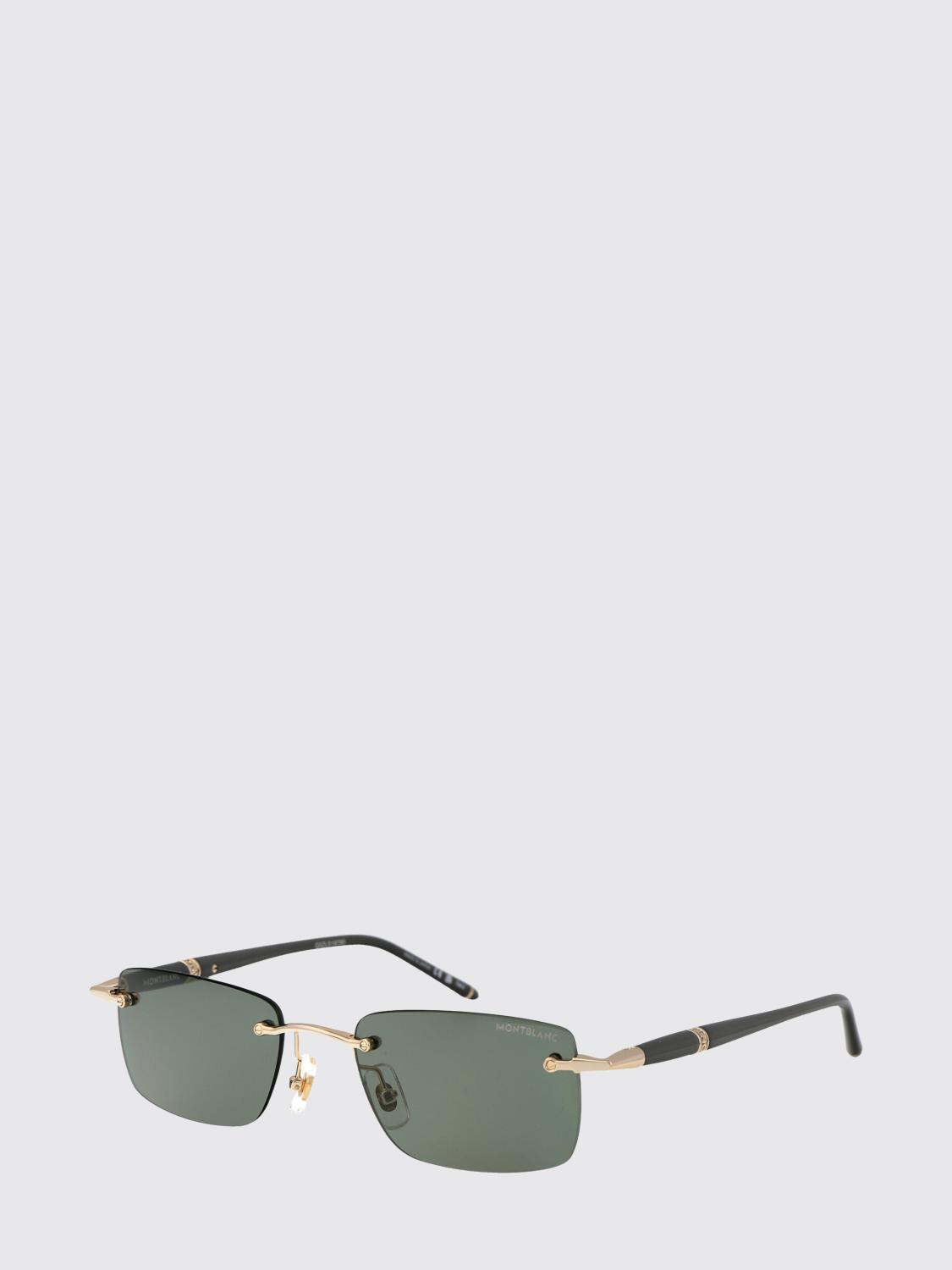 MONTBLANC Occhiali da sole MB0344S in metallo ed acetato