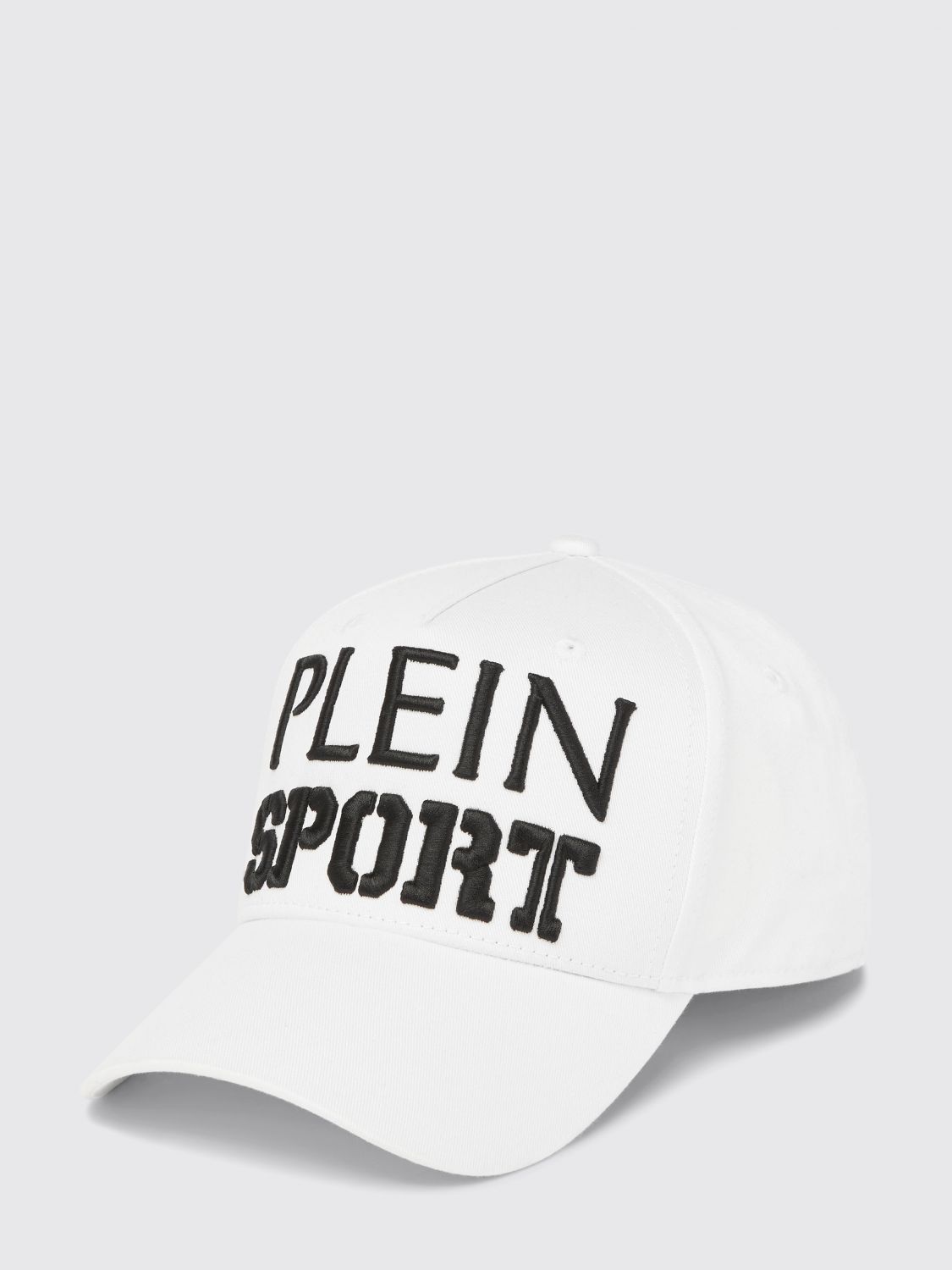 Plein Sport Cappello in cotone con logo ricamato