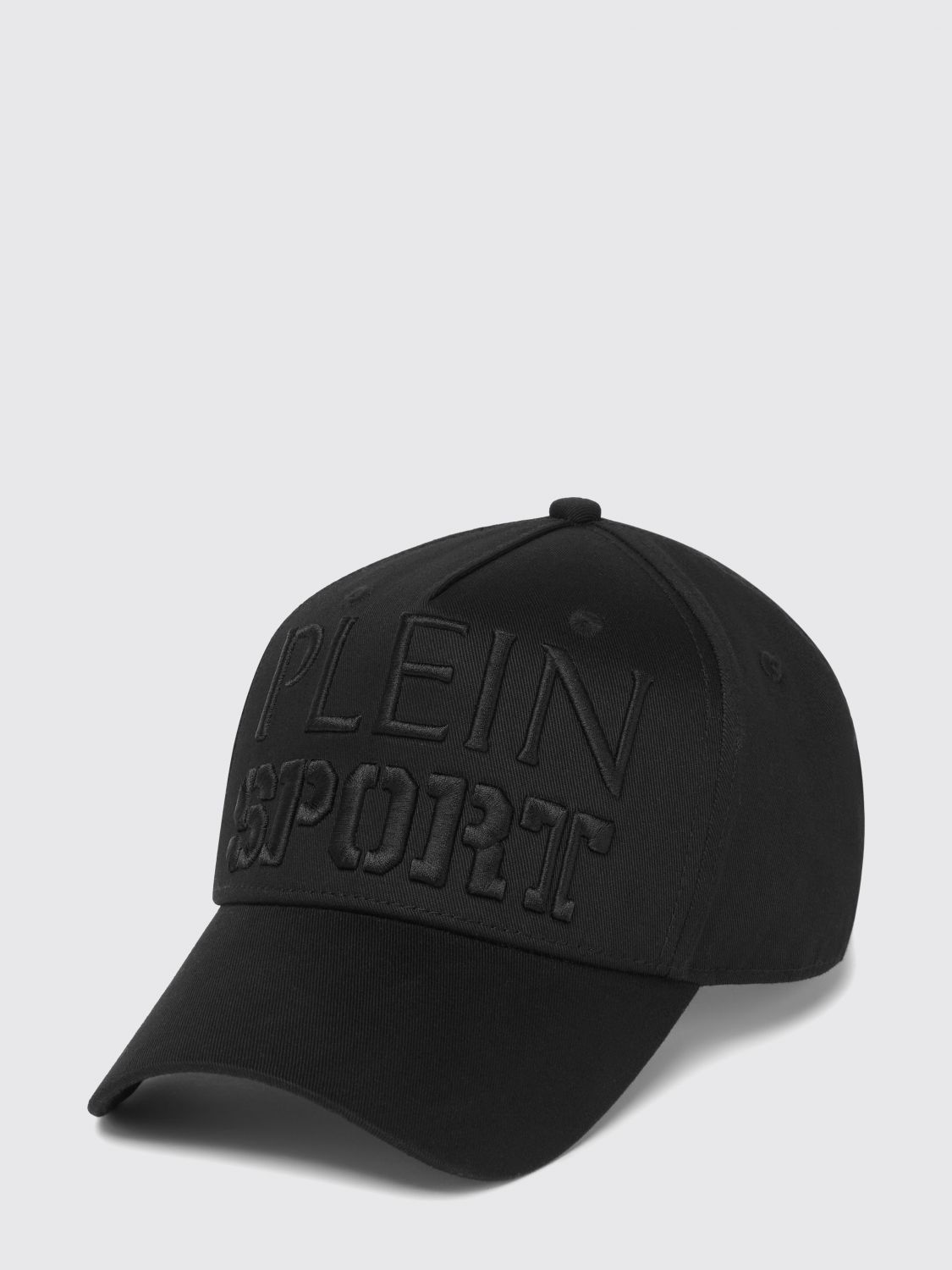 Plein Sport Cappello in cotone con logo ricamato