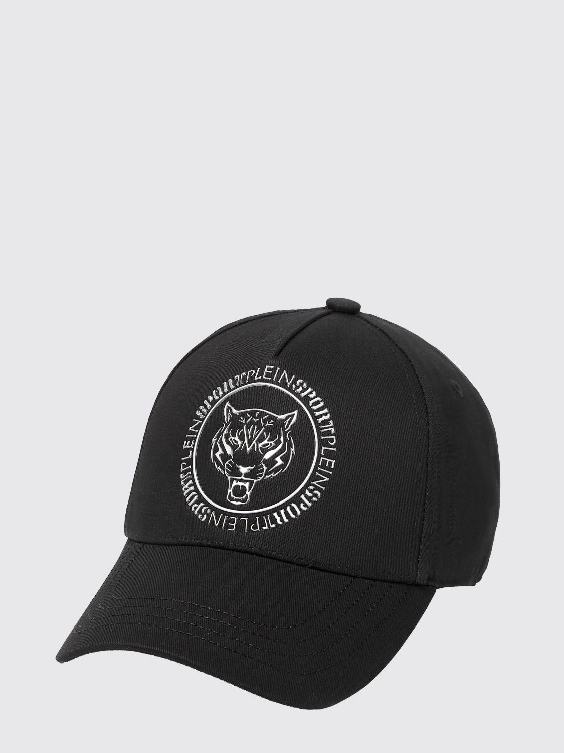 Plein Sport Cappello in cotone con logo stampato