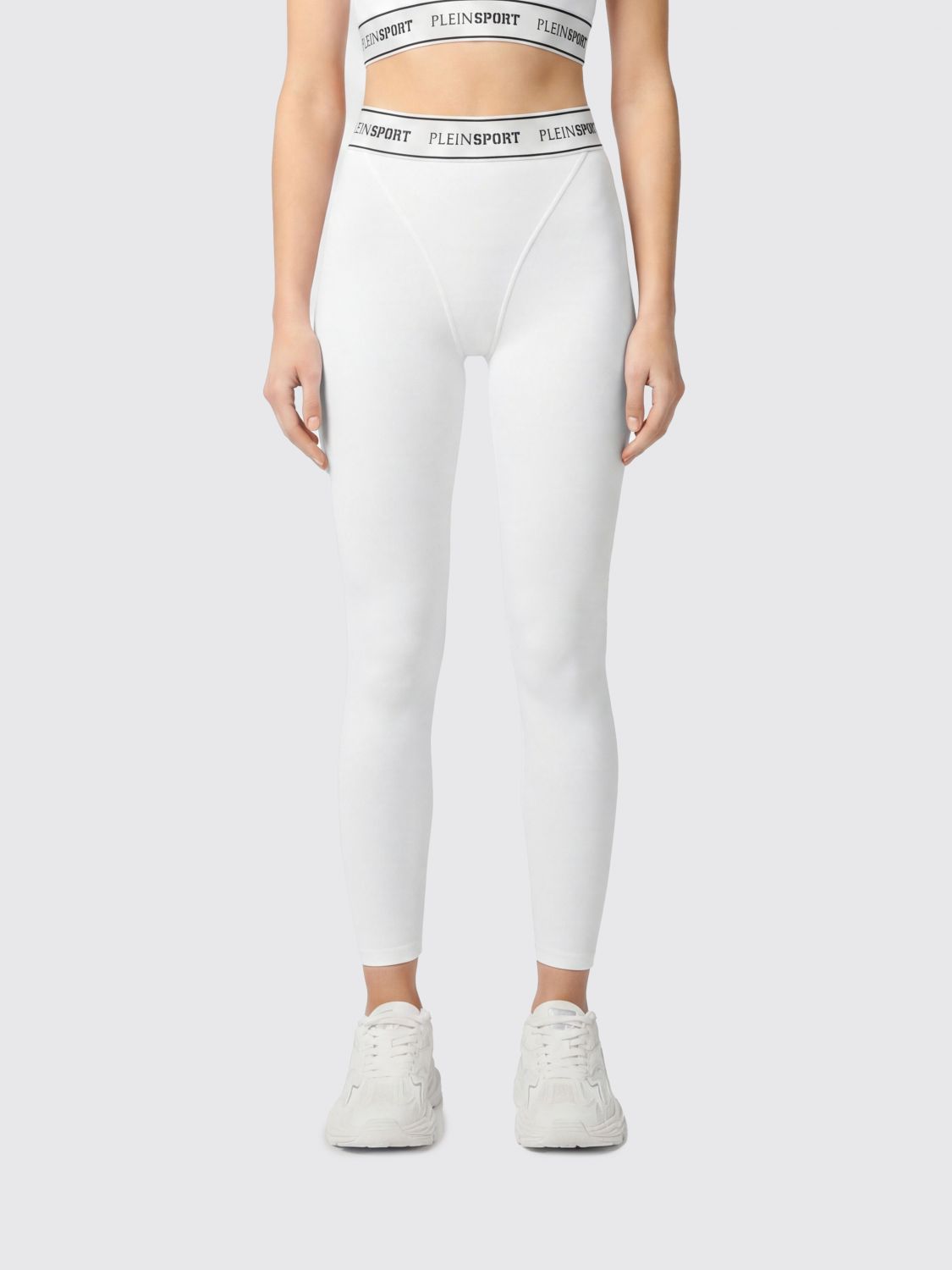 PLEIN SPORT Pantaloni Donna colore Bianco