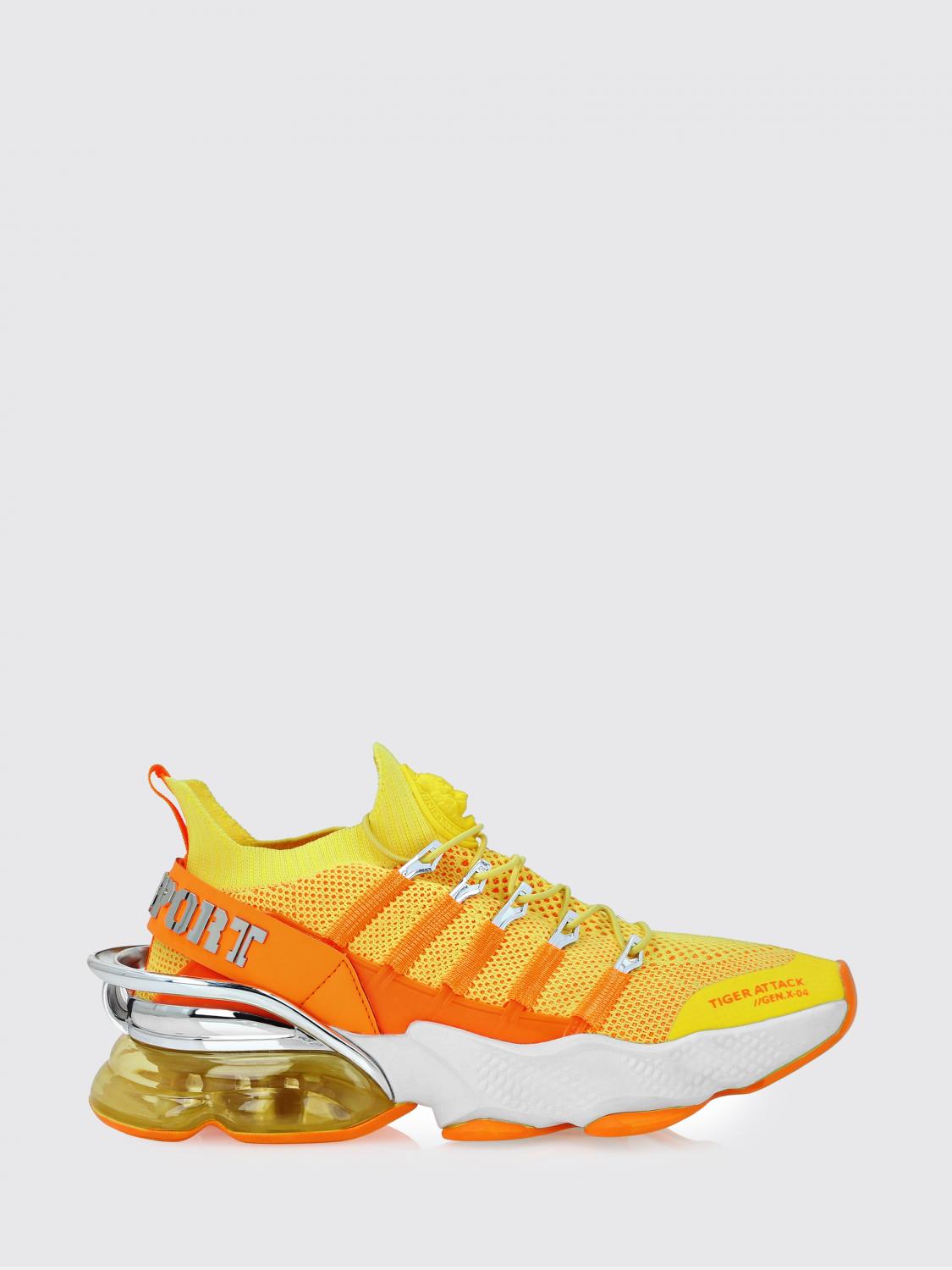 Plein Sport Mesh and Rubber Sneakers