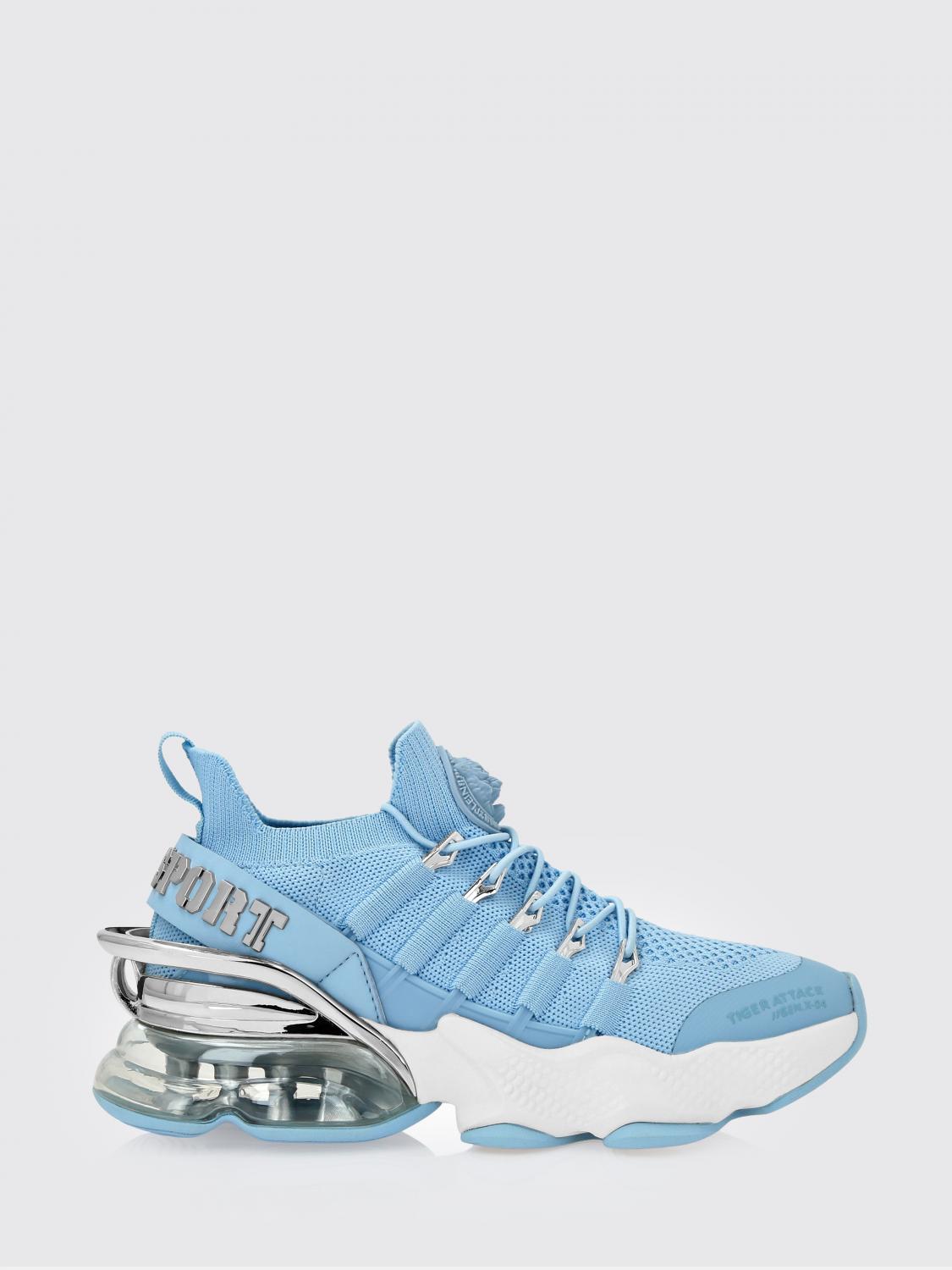 Plein Sport Mesh and Rubber Sneakers