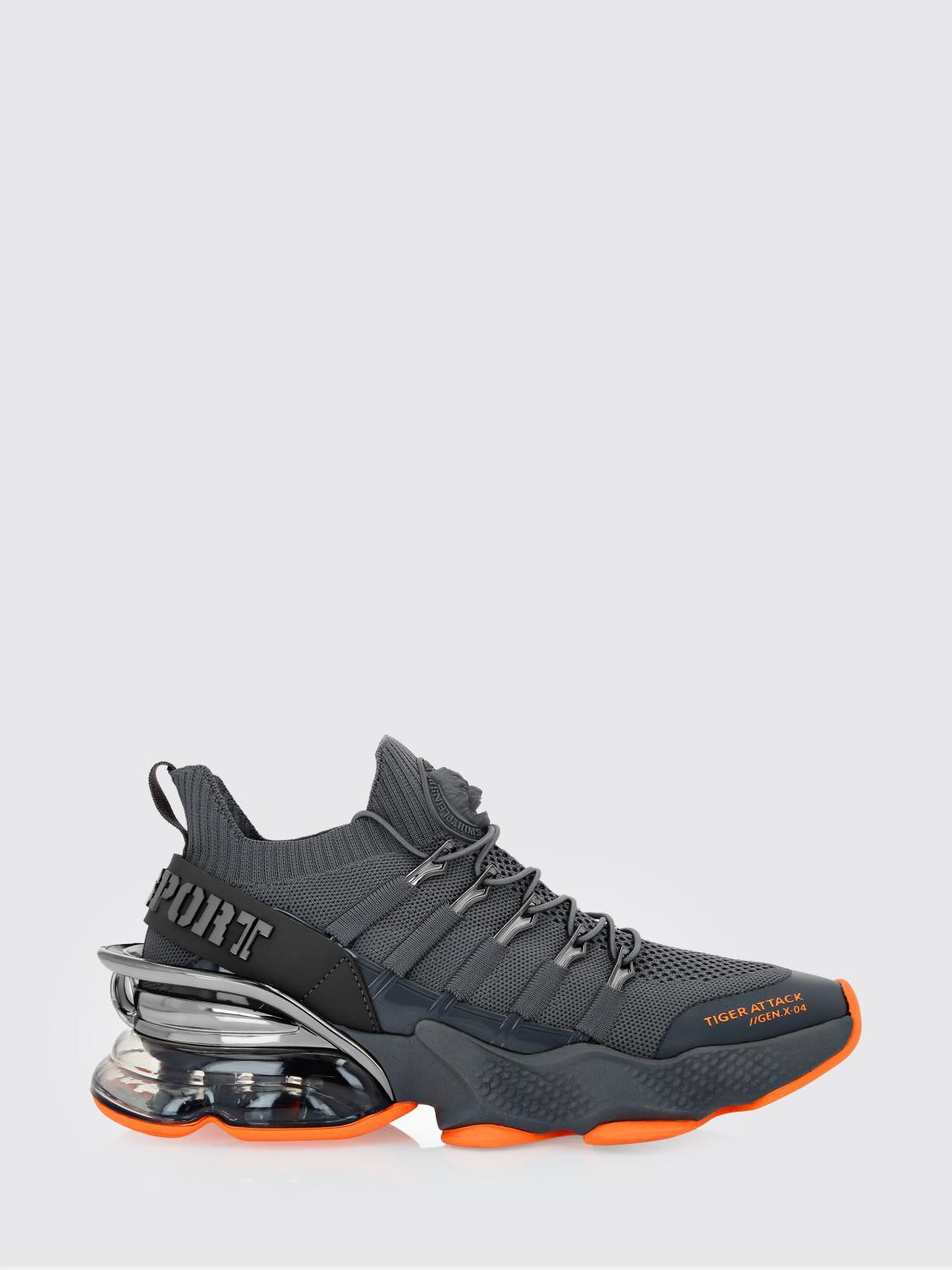 Plein Sport Sneakers aus Mesh und Gummi