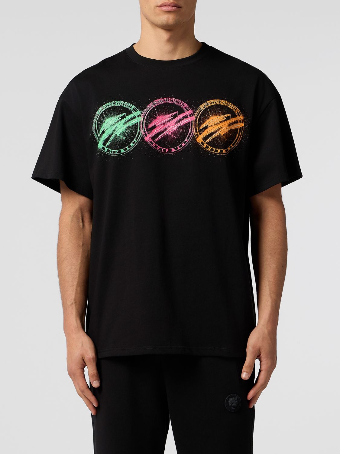 PLEIN SPORT T-Shirt Uomo colore Nero