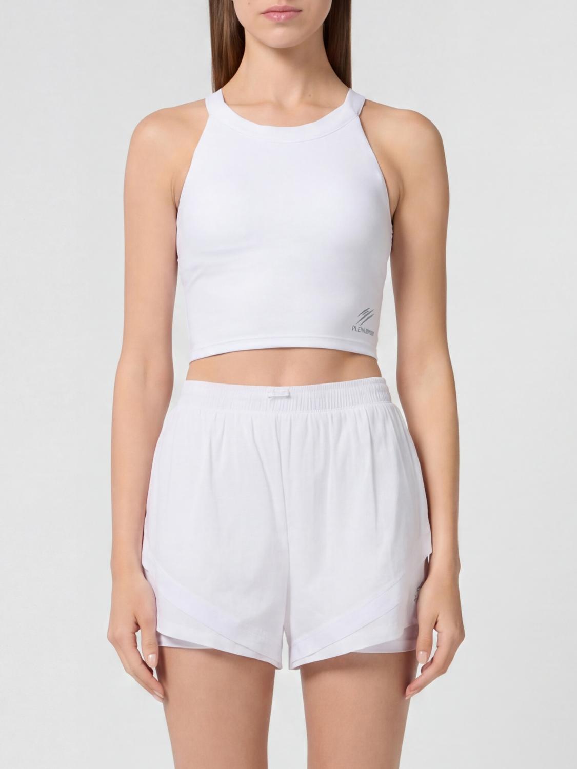 PLEIN SPORT Top Donna colore Bianco
