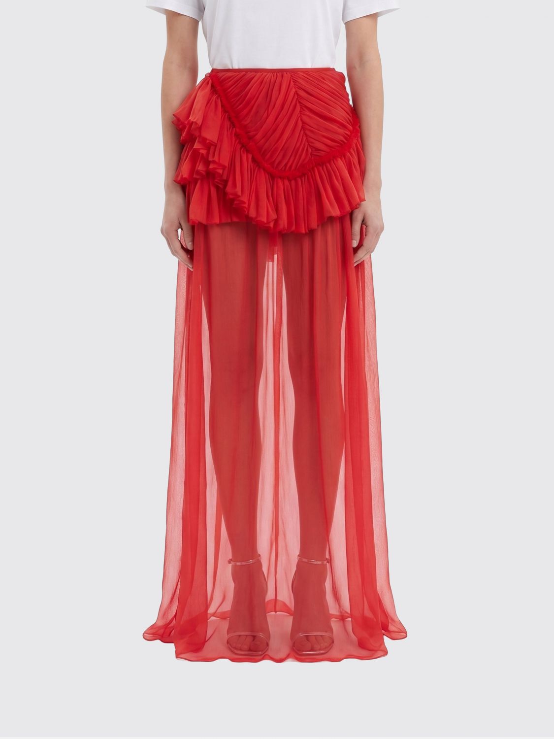 DRIES VAN NOTEN Skirt Woman color Red