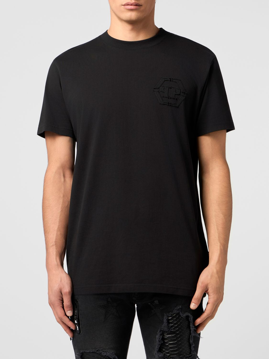 PHILIPP PLEIN T-Shirt Uomo colore Nero