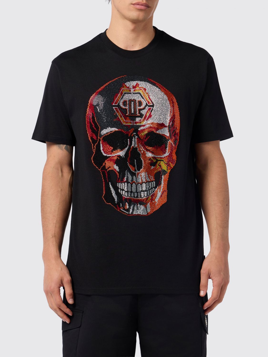 PHILIPP PLEIN T-Shirt Uomo colore Nero