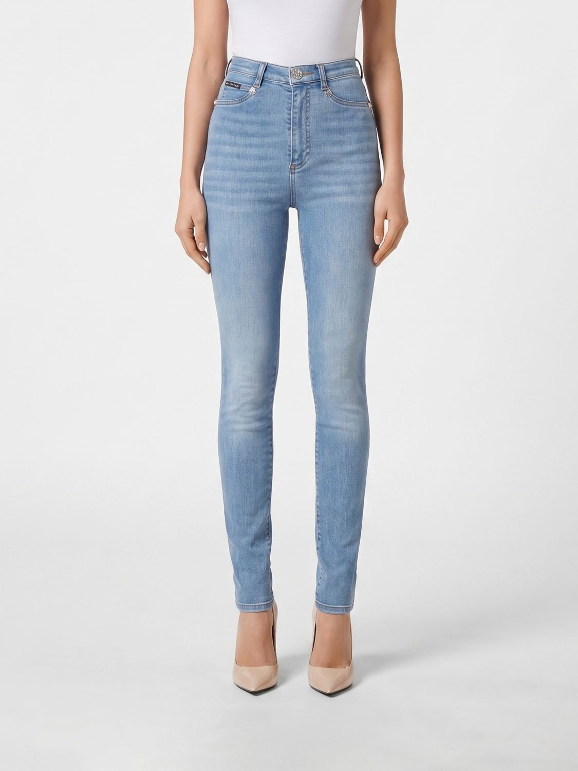 Philipp Plein Denim Skinny Fit Jeans