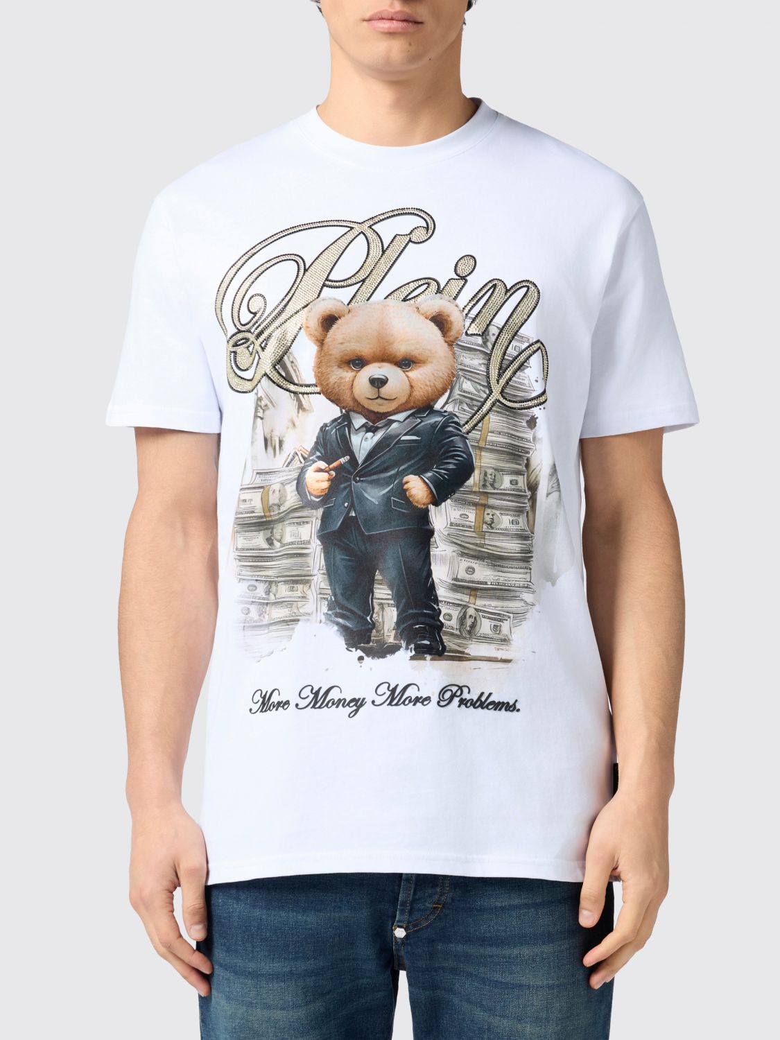 PHILIPP PLEIN T-Shirt Uomo colore Bianco
