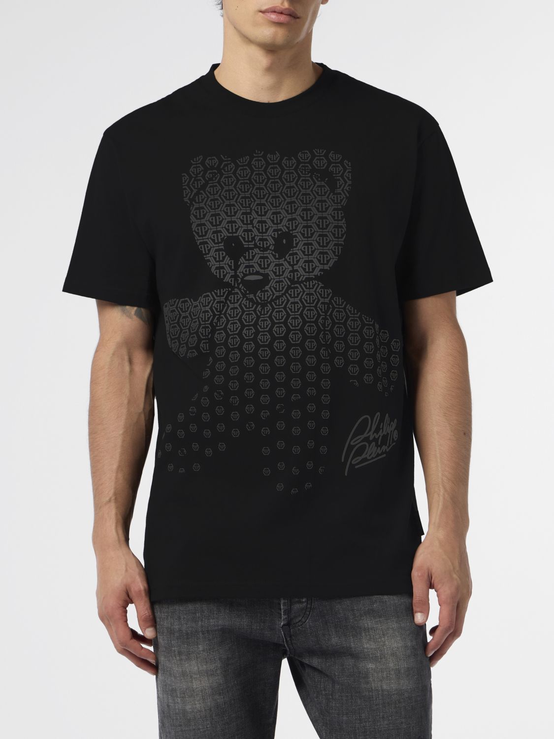 PHILIPP PLEIN T-Shirt Uomo colore Nero