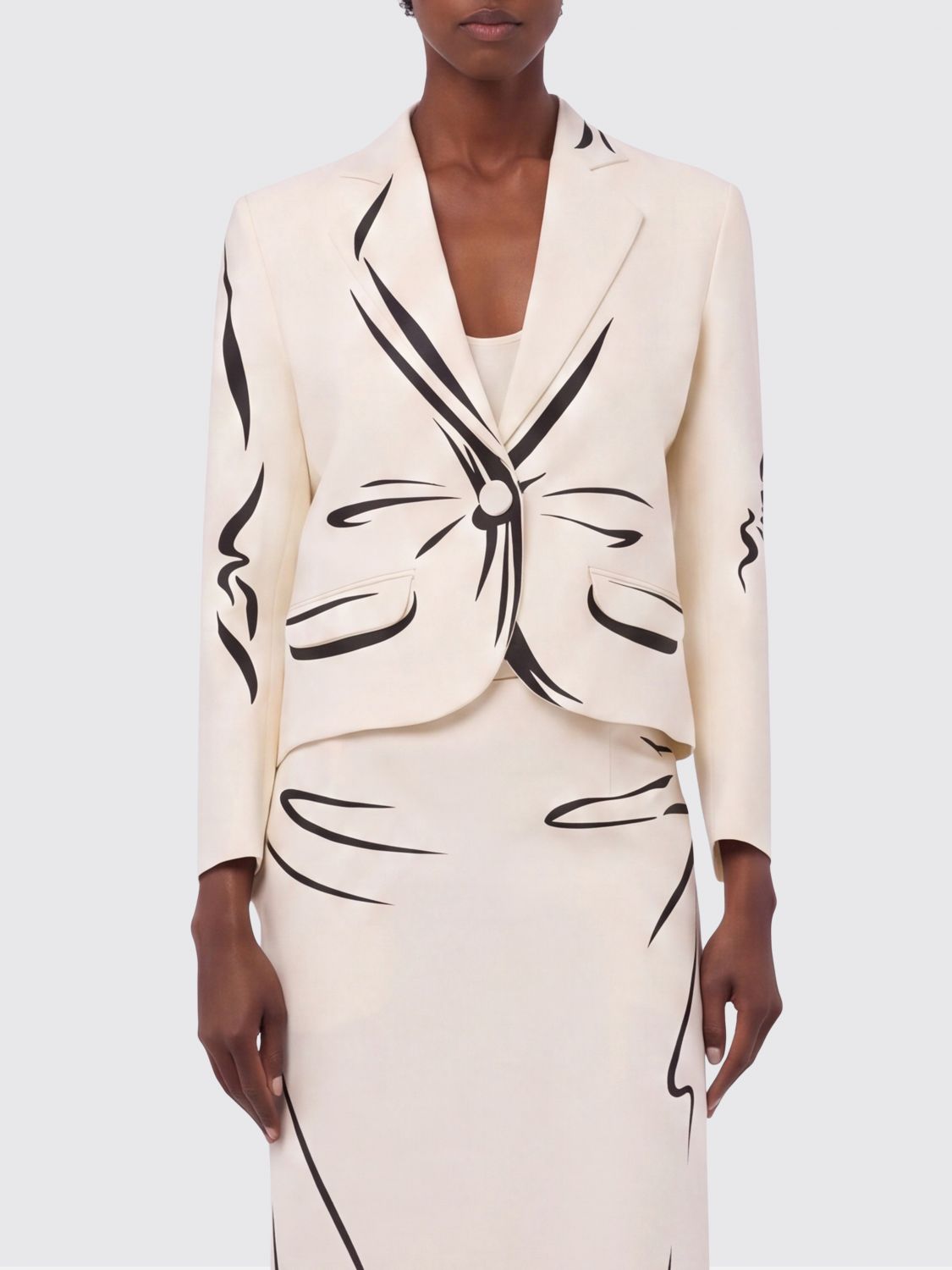 MOSCHINO COUTURE Jacket Woman color Multicolor