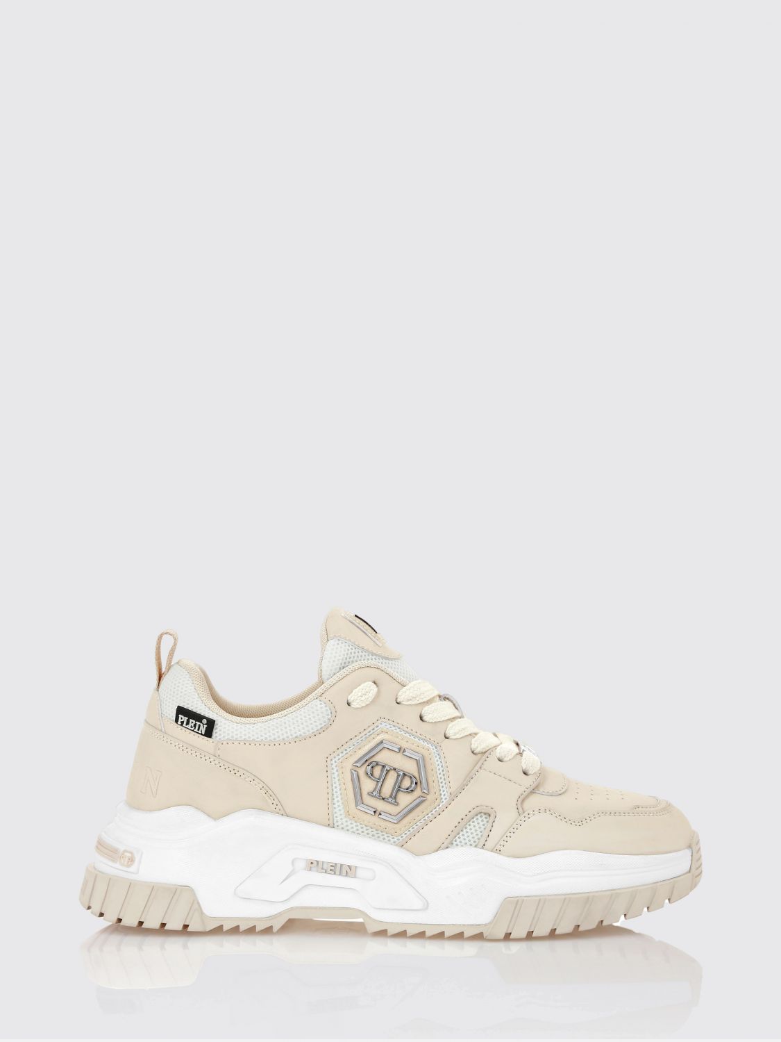 PHILIPP PLEIN Sneakers in pelle e mesh