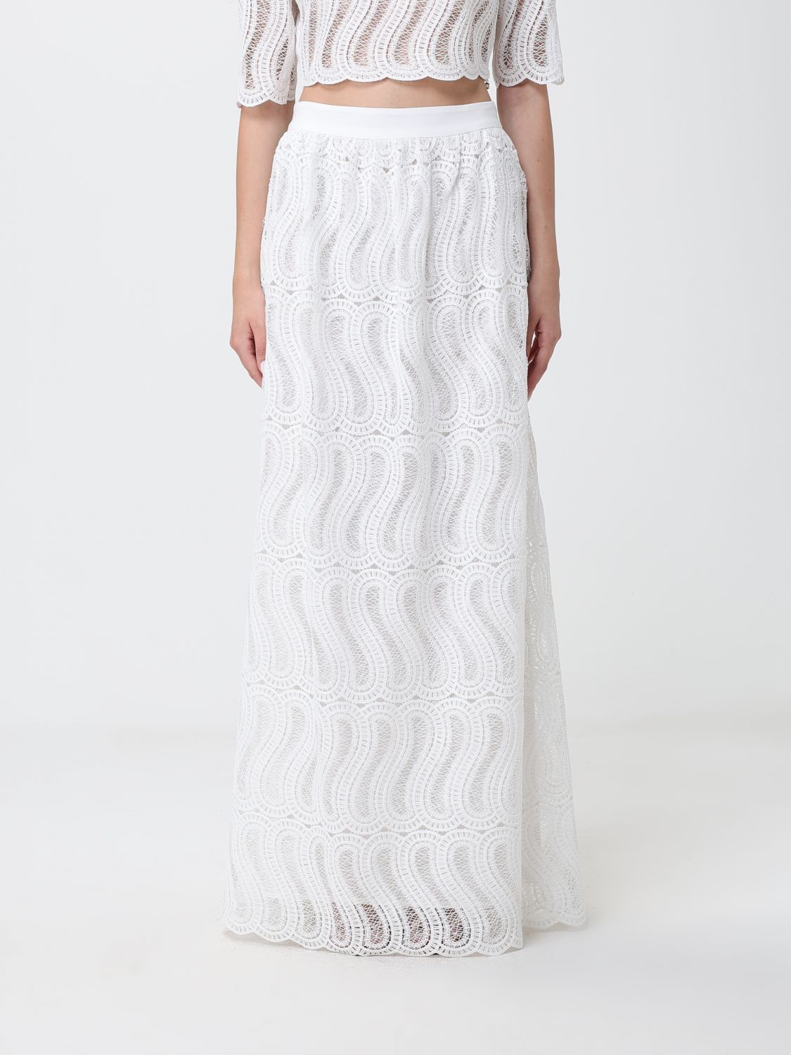 RAQUEL DINIZ Skirt Woman color White