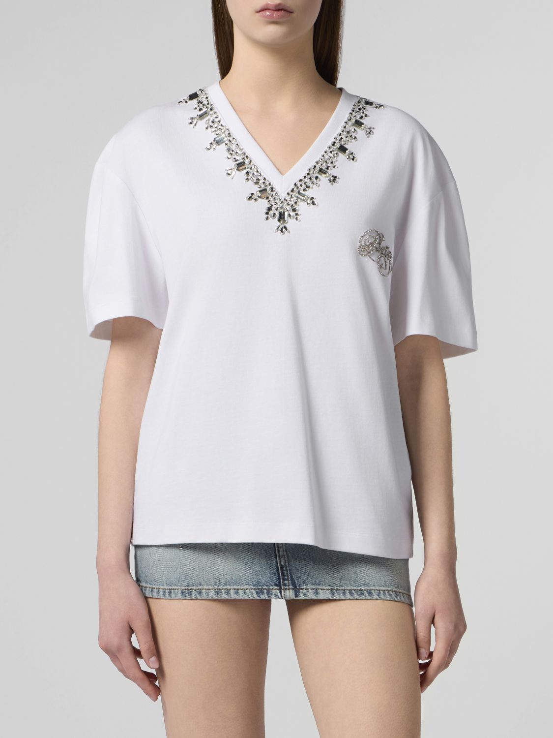 PHILIPP PLEIN T-Shirts Donna colore Bianco